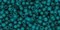 Toho 11/0 Round Japanese Seed Bead, #7BDF, Transparent Frost Teal, 13 grams